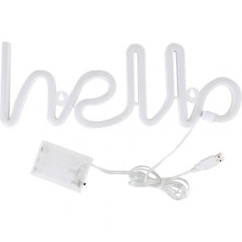 Letra LED “¡Hello!” Decoración