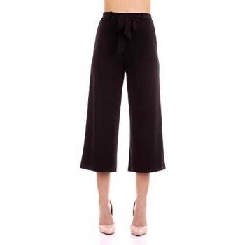 Vero Moda Pantalón Largo Culotte Negro L para Mujer