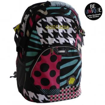 Coocazoo 129878: EvverClevver2 Rucksack, exklusiver Patch