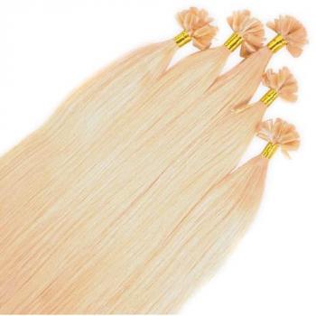 Echthaar Bonding Extension – 25 ct – 1 g – Lichtblond – #9/0 – Nude Damen – Premium
