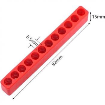 12 Hole Plastic Head Screwdriver Bit Holder for Electric Drill