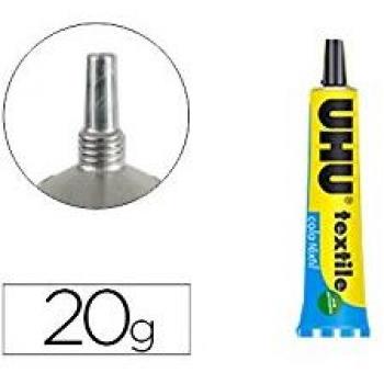 UHU Textile Fabric Material Cloth Bonding Hemming Repairing Glue Adhesive 19ml