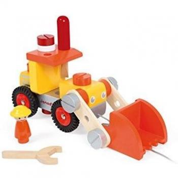 Janod Bulldozer 06495 Set di Costruzione