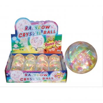 Lernspielzeug Fun Trading Flummi – Regenbogenlicht, 10 cm