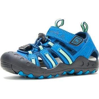 Kamik Robuste Kinder Outdoorsandale CRAB Blau Größe 31