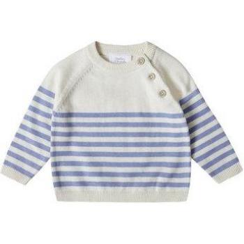 T-shirt pullover Stellou & Friends blu bianco