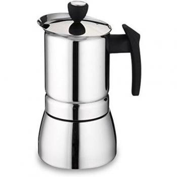 Stainless Steel 6-Cup Espresso Coffee Maker