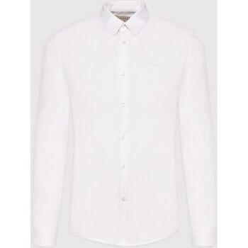 Guess Camisa Manga Longa Branca M1YH20 W7ZK1-G011 para Homens