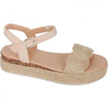 Sandalia plataforma Bubble C623 natural