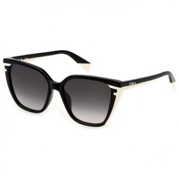 Óculos de Sol Femininos Furla SFU782 0700 na Cor Preta