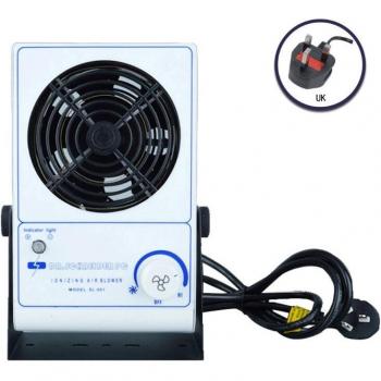 AU Plug Ionizer Air Blower Anti-Static Ion Fan Static Eliminator X6HC