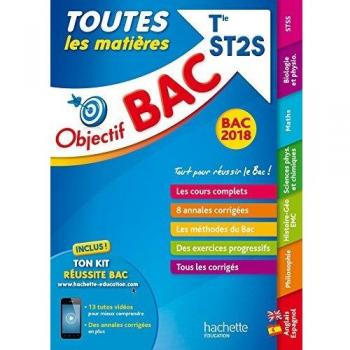 Toutes les matières Tle ST2S