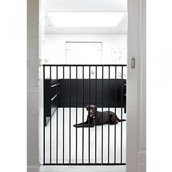 BabyDan Pet Gate – Extra Tall, White (73‑79.6 cm; Max 120 cm)