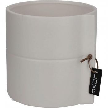 Pot à Fleurs en Céramique 13cm avec Couvercle Kadax