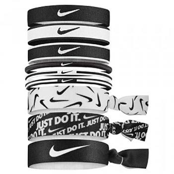 Nike Active Haarband Schwarz/Weiß
