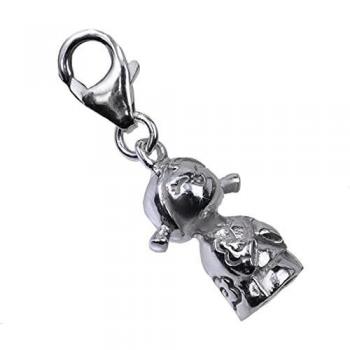 925 Sterling Silberschmuck: Kokeshi Püppchen