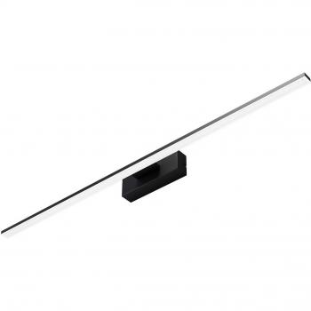 Aplique de Pared LED MCJ Negro 80 cm 4000K