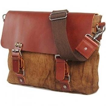 Bolso de hombro de cuero FAIRY COUPLE Messa Gert ceniza C5103