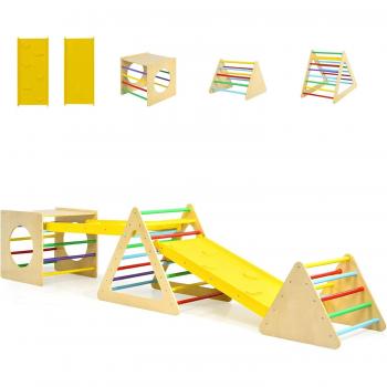 Set di Arrampicata e Scivolo per Bambini