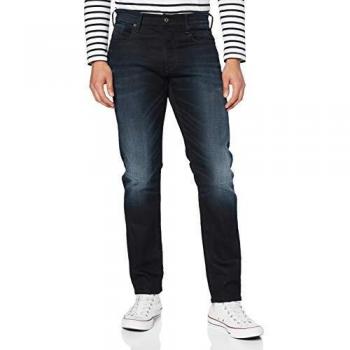 G-STAR RAW 3301, Jeans para Hombre, Talla 34/34, Negro