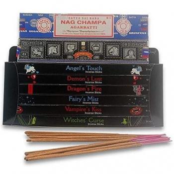 Mythical Grass & Satya Nag Champa Dual Incense Bundle