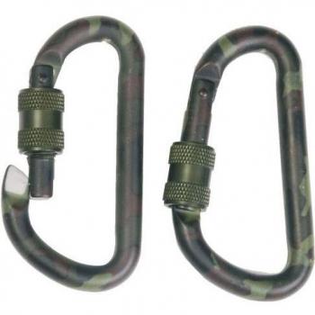 Mil-Tec Woodland Tactical Karabiner Set