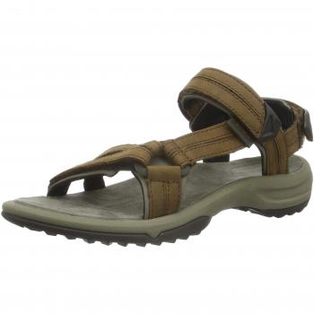 Teva Terra Fi Lite Cuir Femme, Sandales de sport, Marron, 38 EU / 5 UK