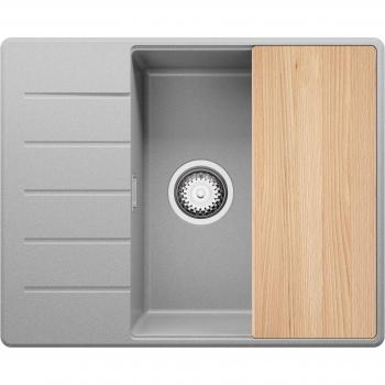 Lavabo Granit Primagran 1 Bac Kit Vidange Découpe