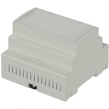 Bopla CombiNorm-Control CNC 87.5 DIN Rail Casing 89.20 x 89.80 x 65.30 mm Acrylonitrile Butadiene Styrene Light Grey (RAL 7035)