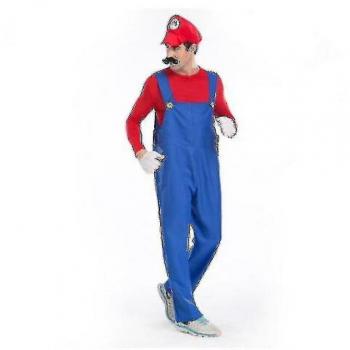 Vístete como Mario: Disfraz para Hombre Adulto 4XL