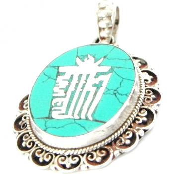 Treasure of Lily Turquoise Pendant