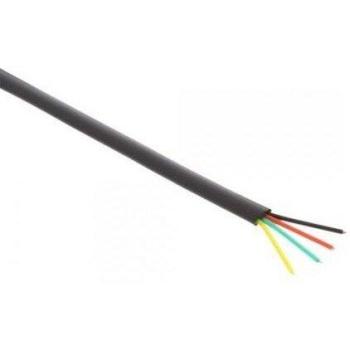 Nero Piattina telefonica 4 conduttori LSC Isolanti Elettrici standard