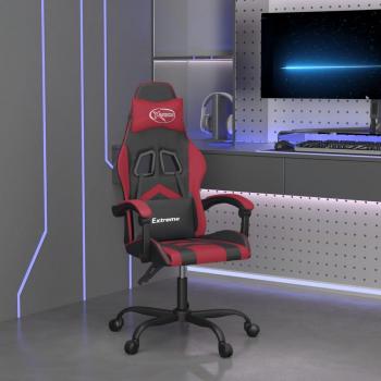 Sofa Gaming Noir Bordeaux – Similicuir Vidaxl