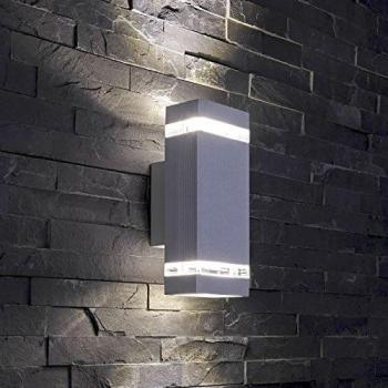 Éclairage Murale Carrée GU10 Halogène LED – Pack 1
