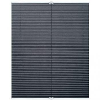 Store plissé gris 45 x 130 cm