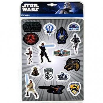 Set B : Planche 15 magnets Star‑Wars
