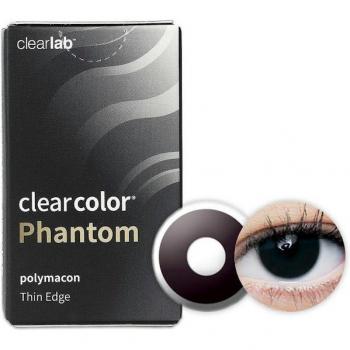 Lentilles Phantom Noir Mensuelles