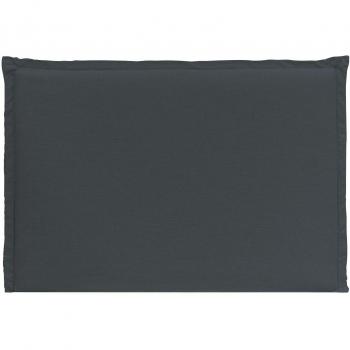 Tête de lit en lin déhoussable 140x110cm couleur bleu