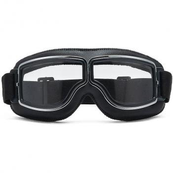 Lunettes de moto à cadre noir