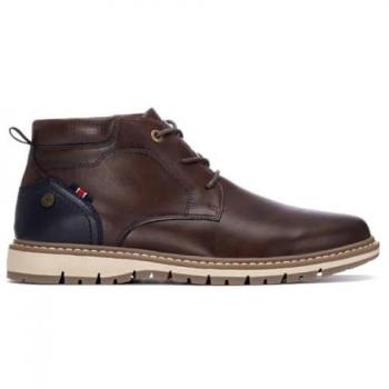 Botín XTI 144512 Marrón, estilo Casual y Cordones