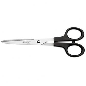 180mm Office Scissors with Stainless Steel Blades and ABS Handles