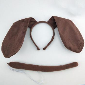 Diadema de Cosplay Dálmata con Corbata