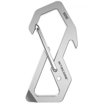 Nitecore NSH10 Titan Karabiner mit Sicherheitsverschluss