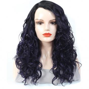 Ombre Brown Lace Part Synthetic Hair Wig