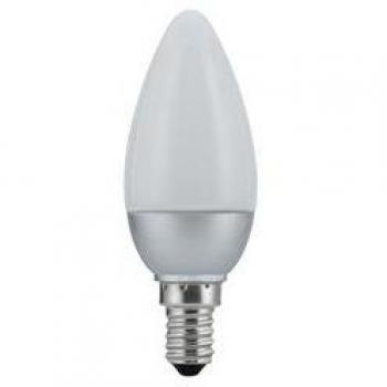 Vela luminosa LED 0.6 W E14 blanco neutro