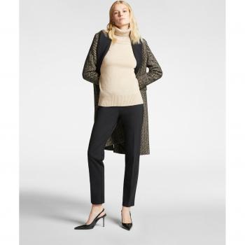 Elena Mirò Slim-Fit Trousers Black Female S