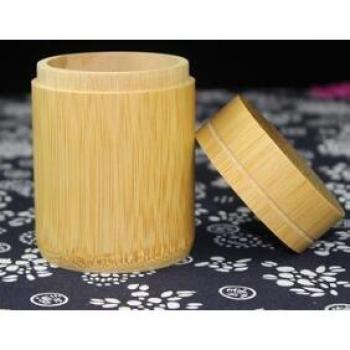 Handmade Bamboo Canister