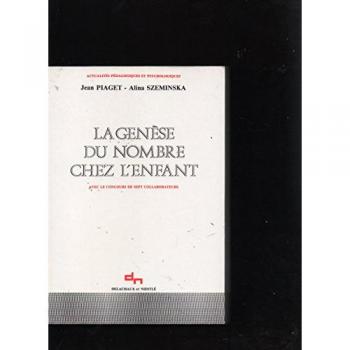 La Genese Du Nombre Chez L'enfant