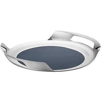 Georg Jensen Helix Elegant Leather Inlay Tray