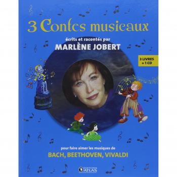 Coffret 3 contes musicaux n°1 : Bach, Beethoven, Vivaldi